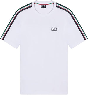 Ea7 Emporio Armani T-shirt Uomo Mod. 7M001861 AF12503 U0002 Bianco