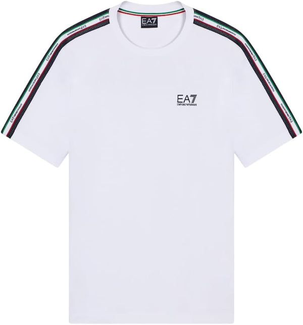 Ea7 Emporio Armani T-shirt Uomo Mod. 7M001861 AF12503 U0002 Bianco