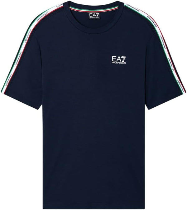 Ea7 Emporio Armani T-shirt Uomo Mod. 7M001861 AF12503 UB102 Blu
