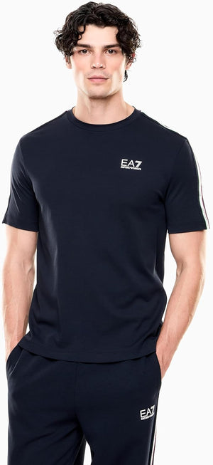 Ea7 Emporio Armani T-shirt Uomo Mod. 7M001861 AF12503 UB102 Blu
