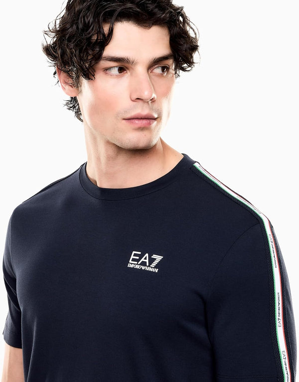 Ea7 Emporio Armani T-shirt Uomo Mod. 7M001861 AF12503 UB102 Blu