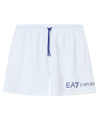 Ea7 Emporio Armani Short Mare Uomo Mod. 7M002000 AF13049 M0304 Bianco