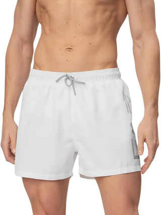Ea7 Emporio Armani Short Mare Uomo Mod. 7M002001 AF14487 M0076 Bianco