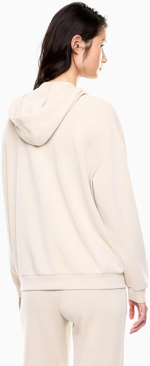 Ea7 Emporio Armani Felpa cappuccio Donna Mod. 7W000192 AF12643 U1088 Burro