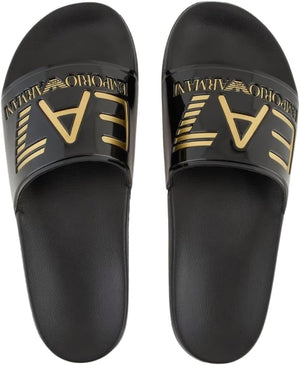 Ea7 Emporio Armani Ciabatta UNISEX Mod. 7X000108 AF15118 PC001 Nero