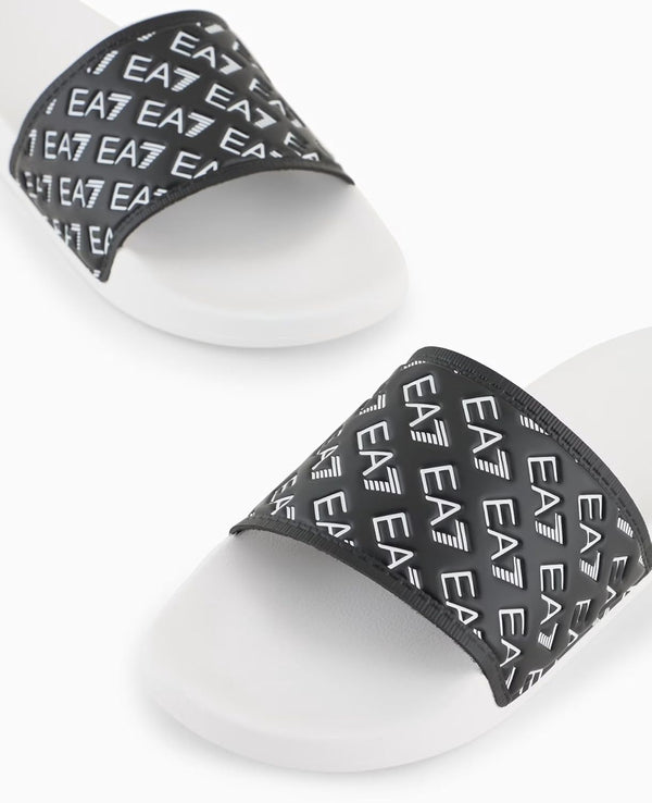 Ea7 Emporio Armani Ciabatta UNISEX Mod. 7X000109 AF15125 MC138 Nero