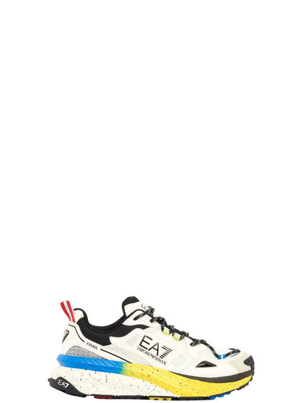 Ea7 Emporio Armani Sneakers Unisex Mod. 7X000602 AF10181 MZ701 Bianco