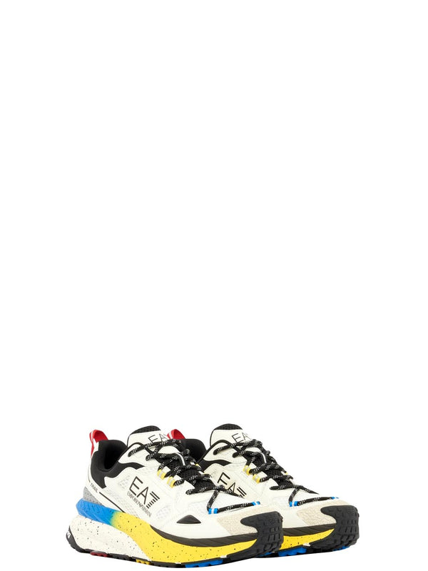 Ea7 Emporio Armani Sneakers Unisex Mod. 7X000602 AF10181 MZ701 Bianco