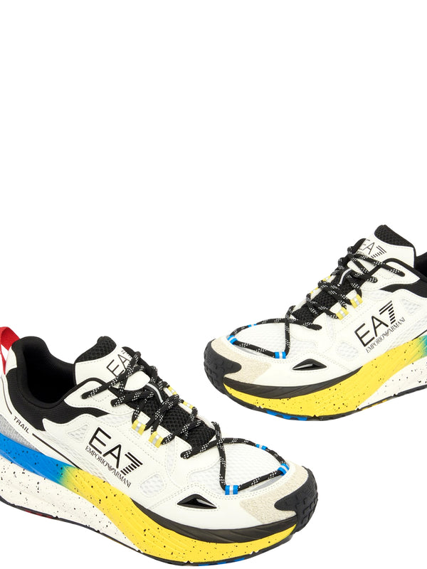 Ea7 Emporio Armani Sneakers Unisex Mod. 7X000602 AF10181 MZ701 Bianco