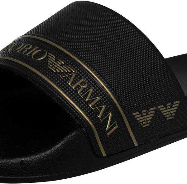 Ea7 Emporio Armani Ciabatta UNISEX Mod. 7X00110 AF15128 MC139 Nero