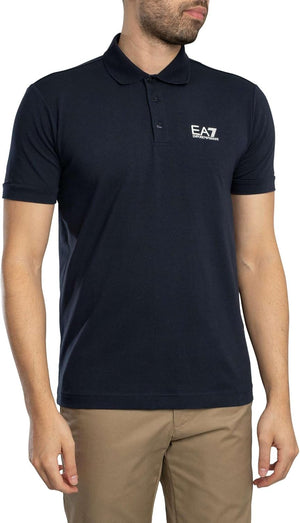 Ea7 Emporio Armani Polo M/C Uomo Mod. 8NPF14 PJVQZ 1562 Blu
