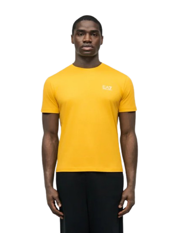 Ea7 Emporio Armani T-shirt Uomo Mod. 8NPT25 PJVPZ U2102 Giallo