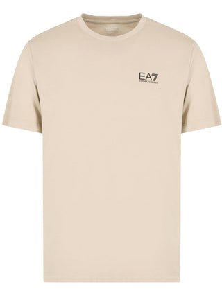 Ea7 Emporio Armani T-shirt Uomo Mod. 8NPT25 PJVPZ U6167 Beige