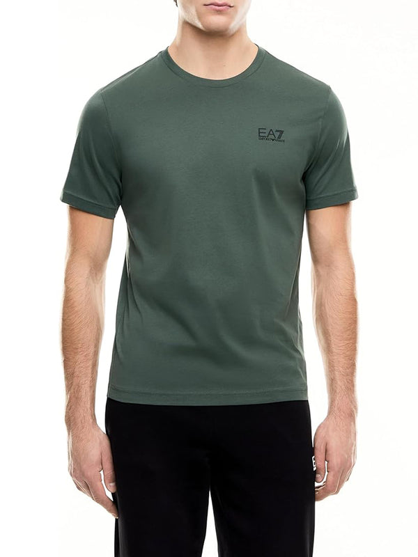 Ea7 Emporio Armani T-shirt Uomo Mod. 8NPT25 PJVPZ U7260 Verde