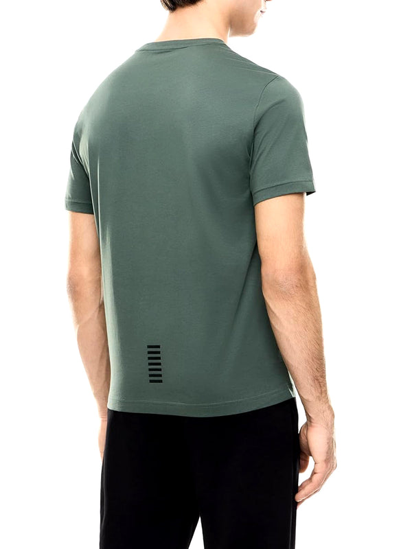 Ea7 Emporio Armani T-shirt Uomo Mod. 8NPT25 PJVPZ U7260 Verde