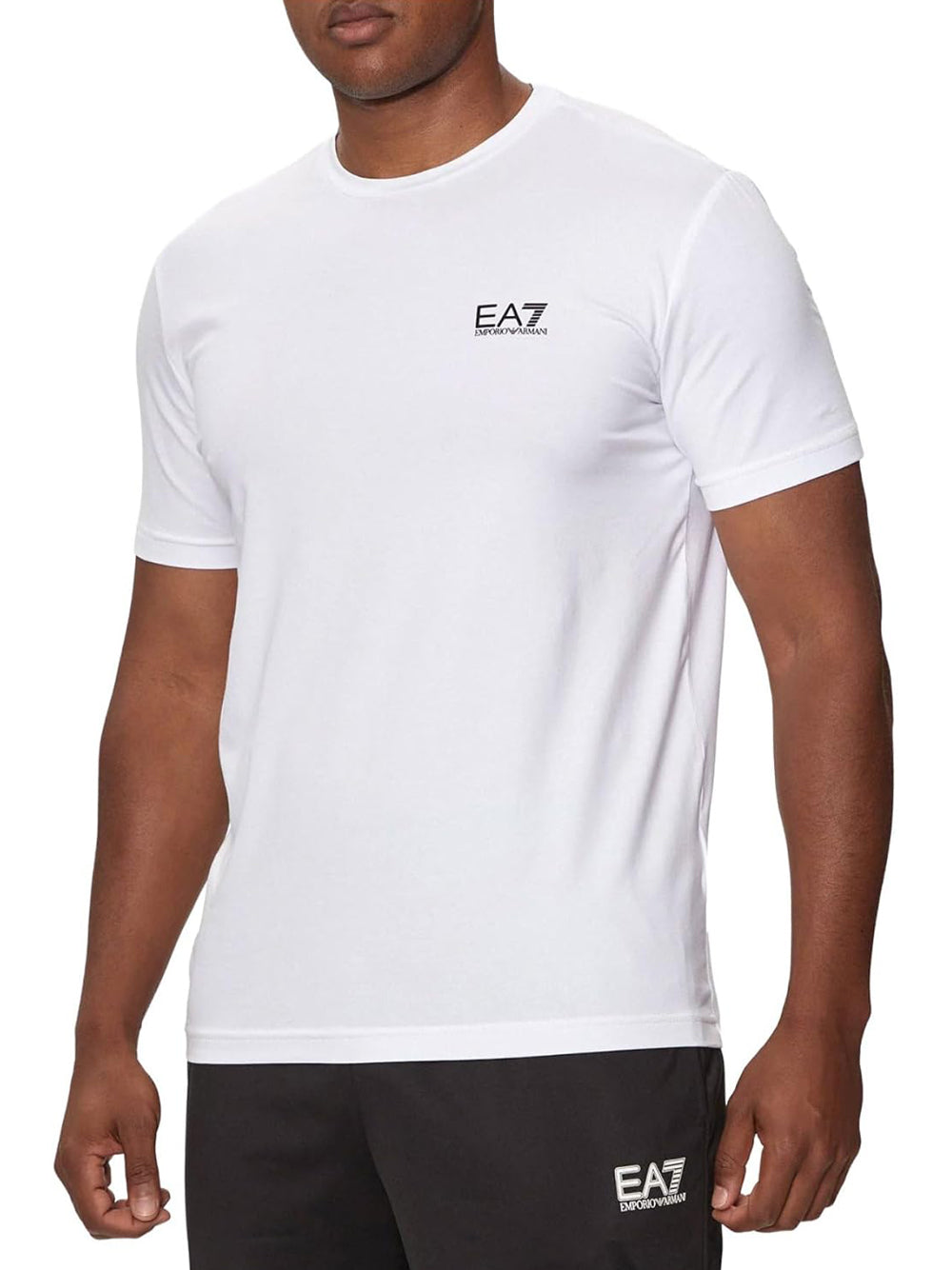Ea7 Emporio Armani T-shirt Uomo Mod. 8NPT26 PJVQZ 1100 Bianco