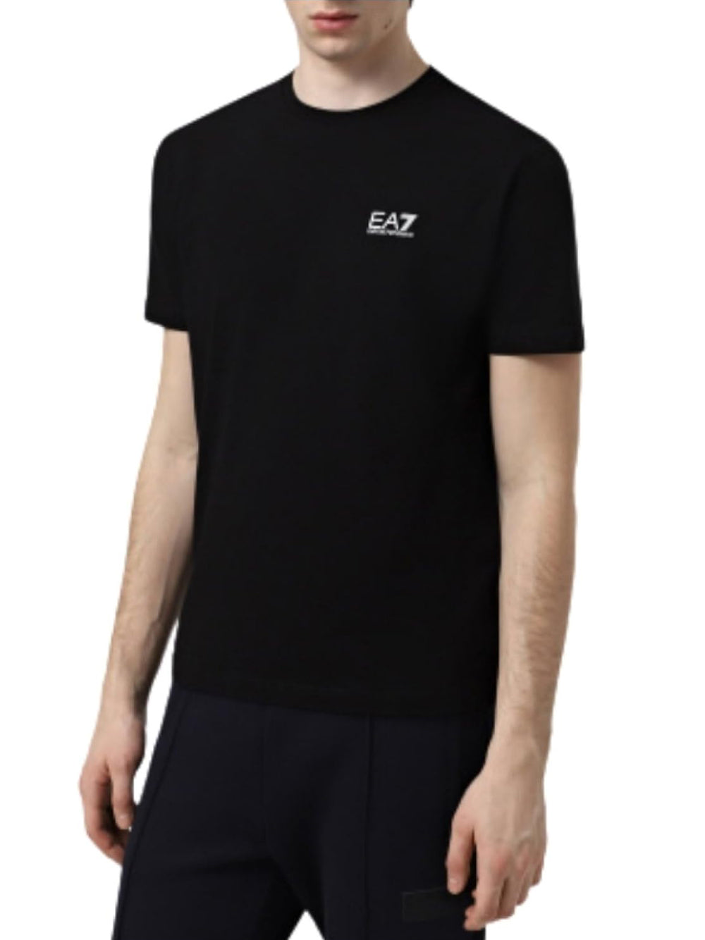 Ea7 Emporio Armani T-shirt Uomo Mod. 8NPT26 PJVQZ 1200 Nero