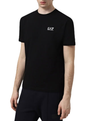 Ea7 Emporio Armani T-shirt Uomo Mod. 8NPT26 PJVQZ 1200 Nero
