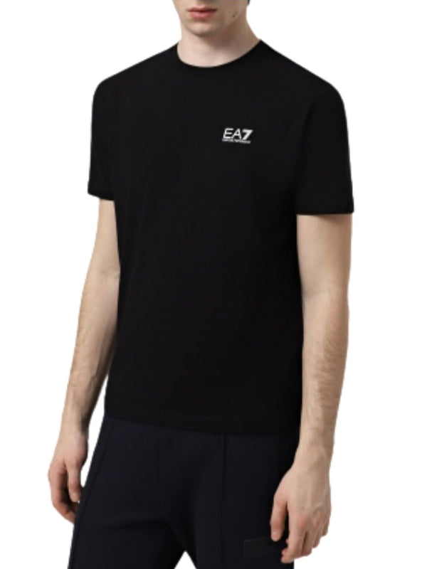 Ea7 Emporio Armani T-shirt Uomo Mod. 8NPT26 PJVQZ 1200 Nero