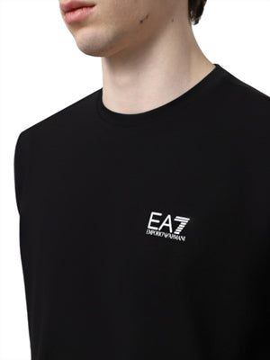Ea7 Emporio Armani T-shirt Uomo Mod. 8NPT26 PJVQZ 1200 Nero