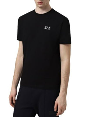 Ea7 Emporio Armani T-shirt Uomo Mod. 8NPT26 PJVQZ 1200 Nero
