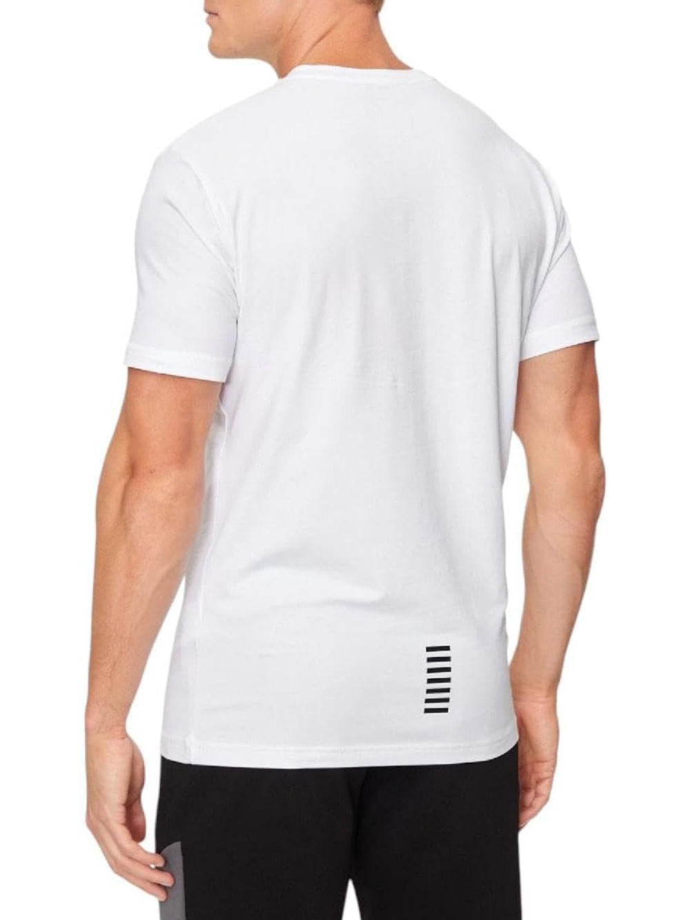 Ea7 Emporio Armani T-shirt Uomo Mod. 8NPT27 PJVQZ 1100 Bianco