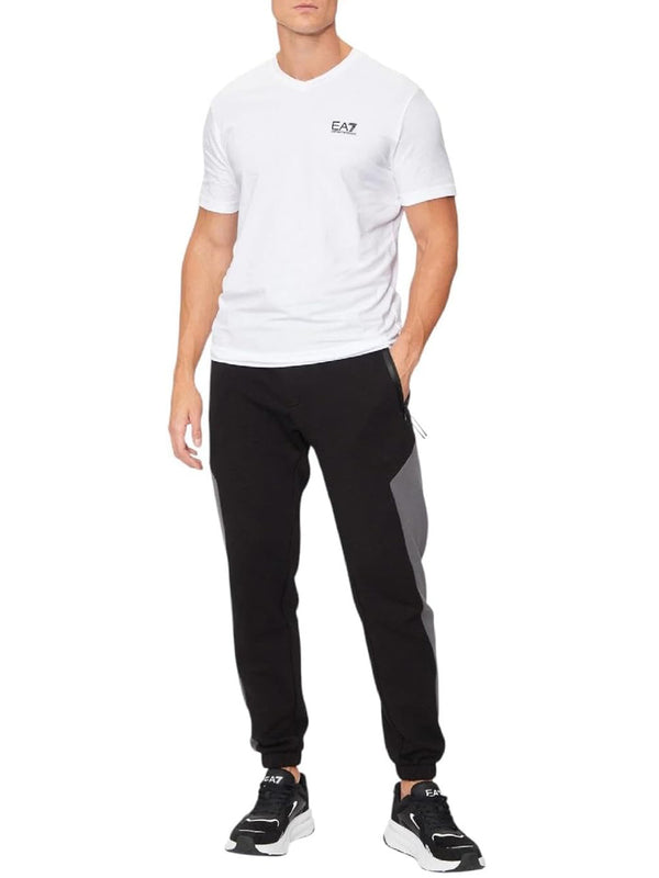 Ea7 Emporio Armani T-shirt Uomo Mod. 8NPT27 PJVQZ 1100 Bianco