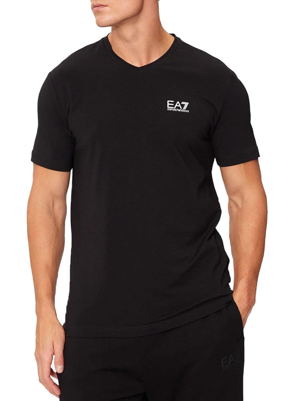 Ea7 Emporio Armani Tshirt Uomo Mod. 8NPT27 PJVQZ 1200 Nero
