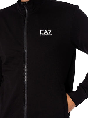 Ea7 Emporio Armani Tuta Uomo Mod. 8NPV60 PJVRZ 1200 Nero