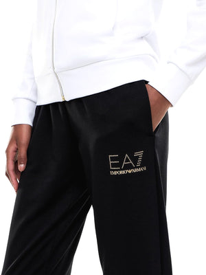 Ea7 Emporio Armani Tuta Donna Mod. 8NTV51 TJ9RZ M0003 Bianco