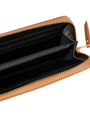 GAELLE PARIS Portafogli Donna Mod. GAACW03033 CARAMELLO Caramel Brown