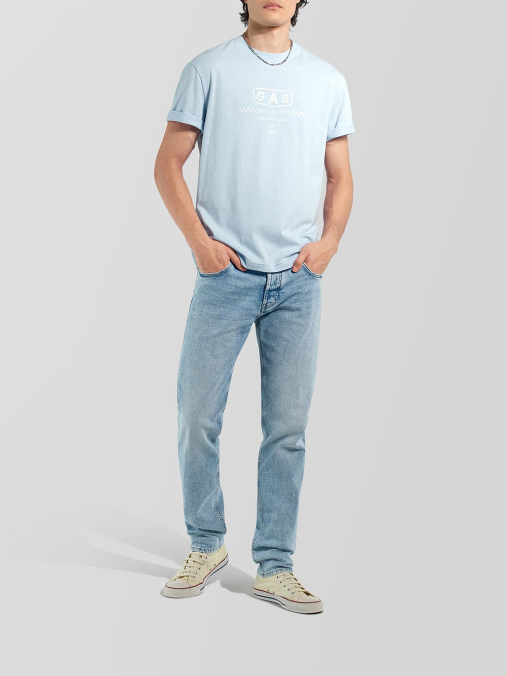 GAS Jeans Uomo Mod. ALEX B1085 62ML Denim