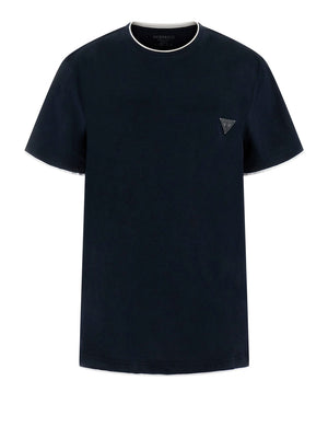 Guess T-shirt Uomo Mod. F6GI06 K6XN4 A73L Blu