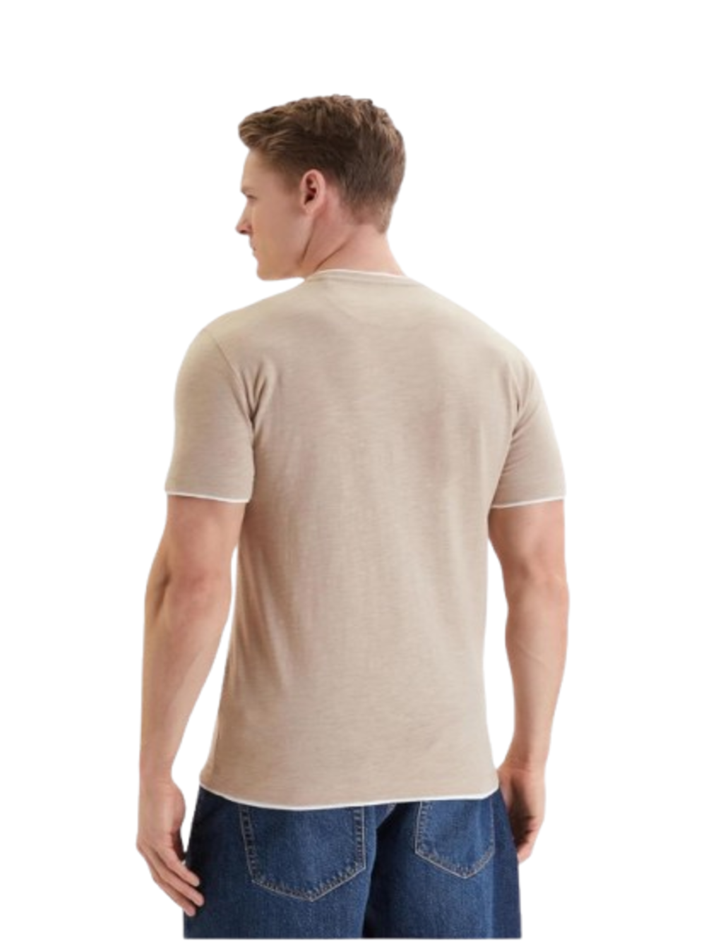 Guess T-shirt Uomo Mod. F6GI06 K6XN4 G1DR Beige