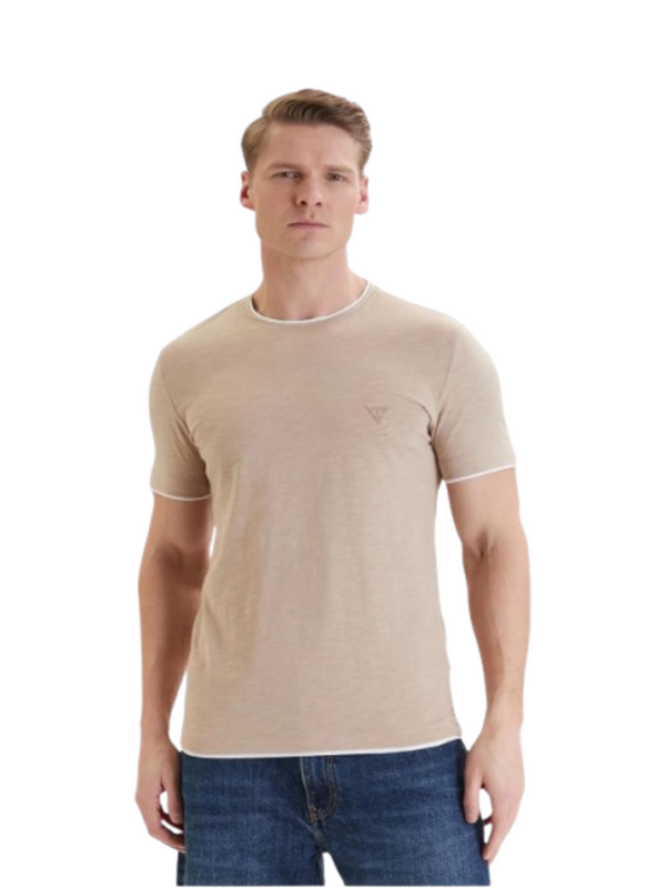 Guess T-shirt Uomo Mod. F6GI06 K6XN4 G1DR Beige