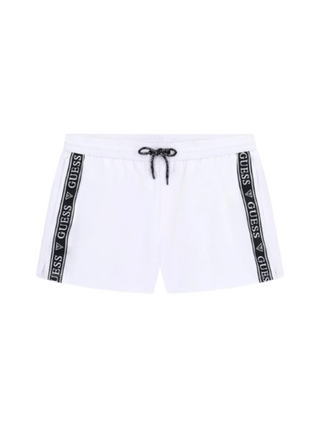 Guess Short Mare Uomo Mod. F6GT00 WN162 G011 Bianco