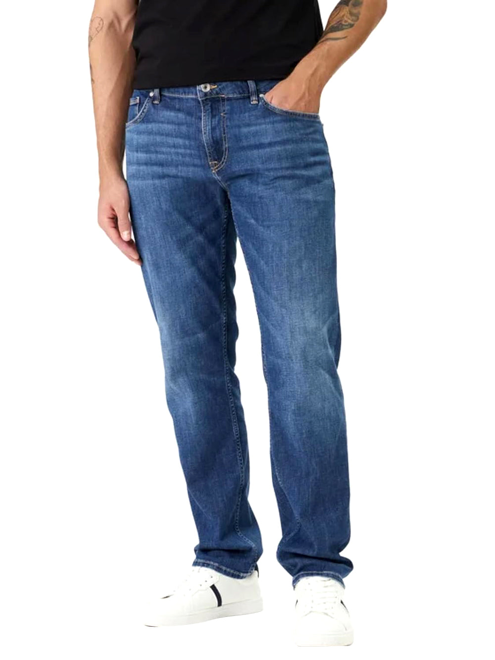 Guess Jeans Uomo Mod. M6GAN2 D0755 TCVE Denim