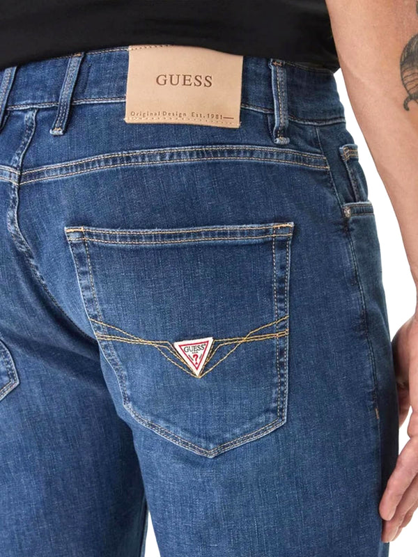 Guess Jeans Uomo Mod. M6GAN2 D0755 TCVE Denim
