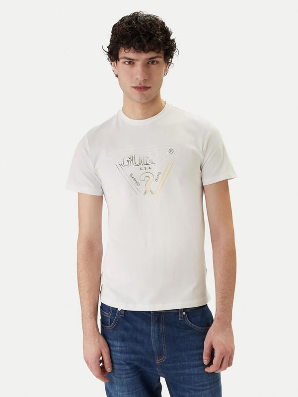 Guess T-shirt Uomo Mod. M6GI11 K2992 G011 Bianco