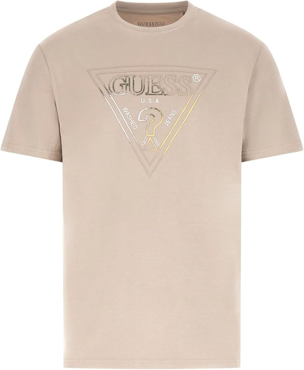 Guess T-shirt Uomo Mod. M6GI11 K2992 G1CA Beige