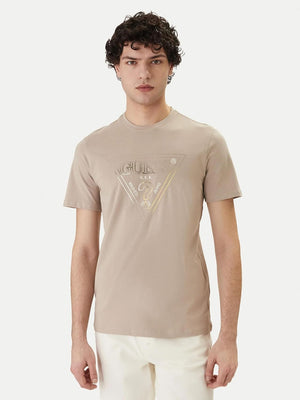 Guess T-shirt Uomo Mod. M6GI11 K2992 G1CA Beige