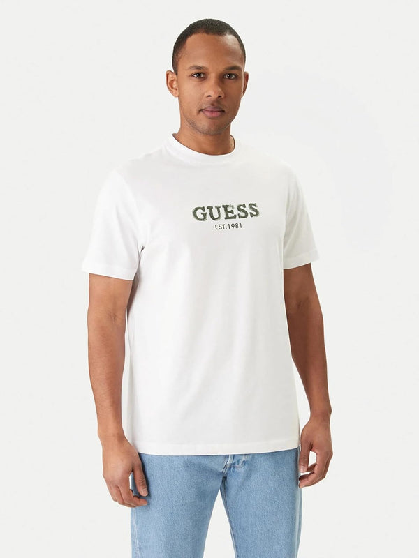 Guess T-shirt Uomo Mod. M6GI16 K3032 G011 Bianco