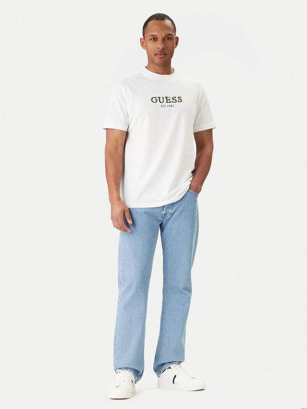 Guess T-shirt Uomo Mod. M6GI16 K3032 G011 Bianco