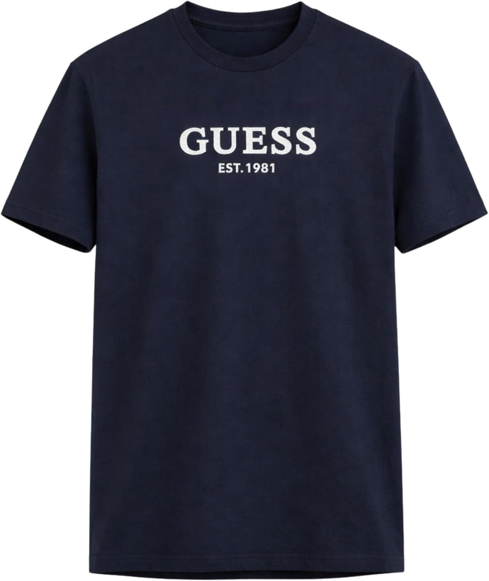 Guess T-shirt Uomo Mod. M6GI16 K3032 G7V2 Blu