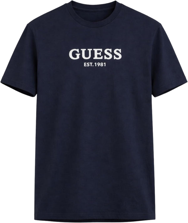 Guess T-shirt Uomo Mod. M6GI16 K3032 G7V2 Blu