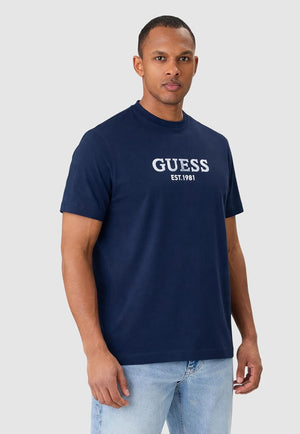 Guess T-shirt Uomo Mod. M6GI16 K3032 G7V2 Blu