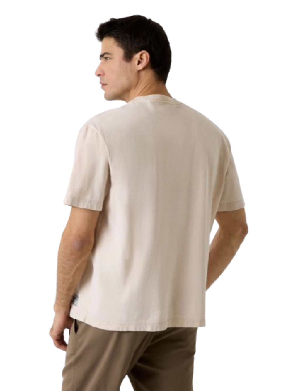 Guess T-shirt Uomo Mod. M6GI18 K3050 G1FG Beige