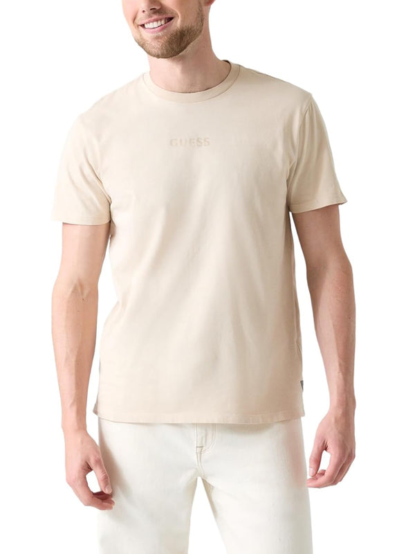 Guess T-shirt Uomo Mod. M6GI27 K3249 F1PV Beige