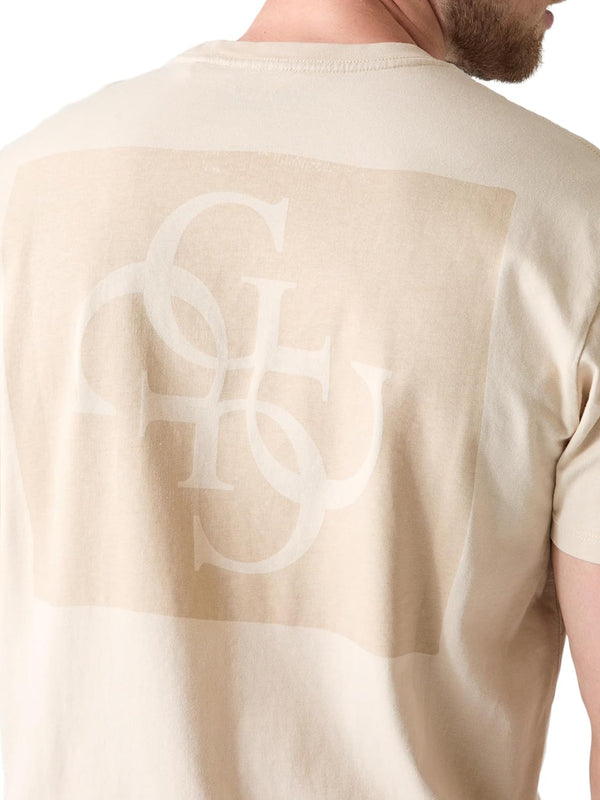 Guess T-shirt Uomo Mod. M6GI27 K3249 F1PV Beige