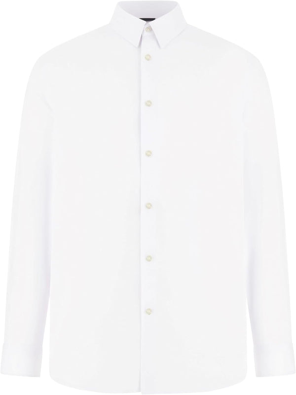 Guess Camicia Manica Lunga Uomo Mod. M6RH64 WJ970 G011 Bianco